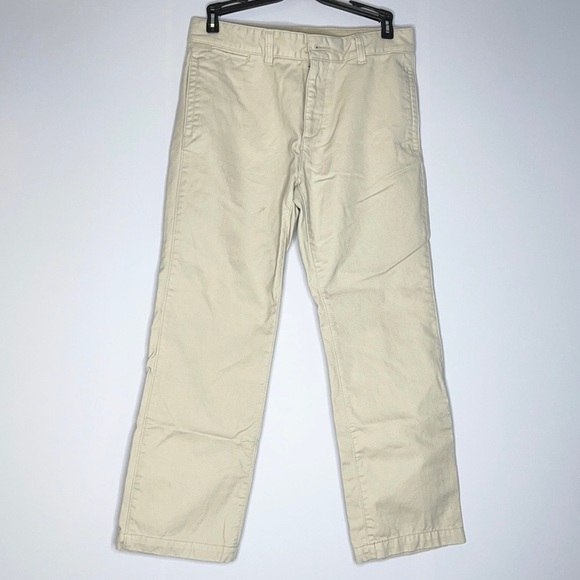 𝅺GAP Kids Uniform Beige Chino Pants Size 10 Boys - Picture 1 of 4